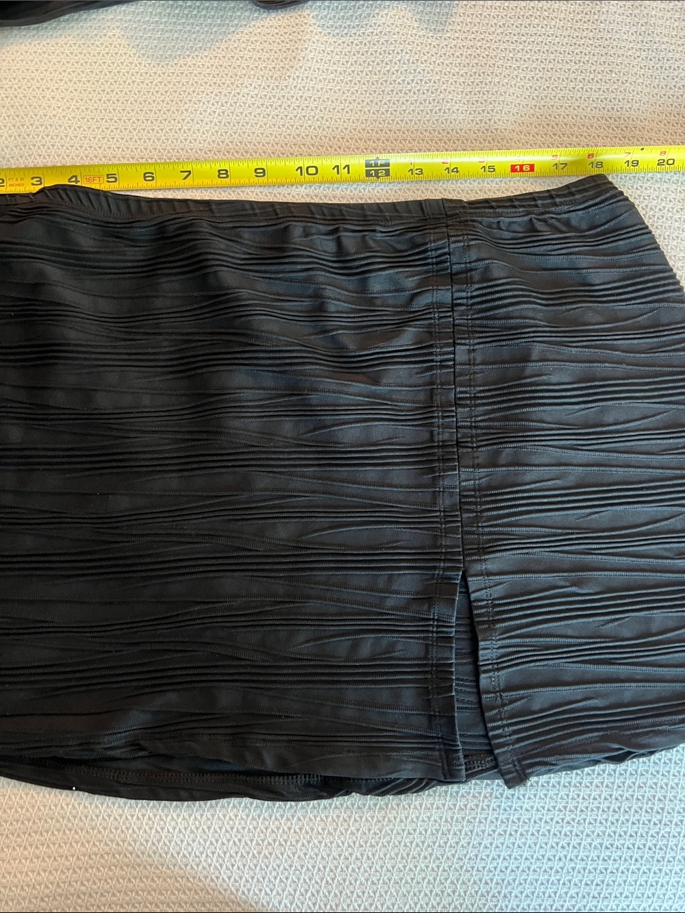 Gottex Black Textured Two-Piece swim Skirt Set - Picture 8 of 9